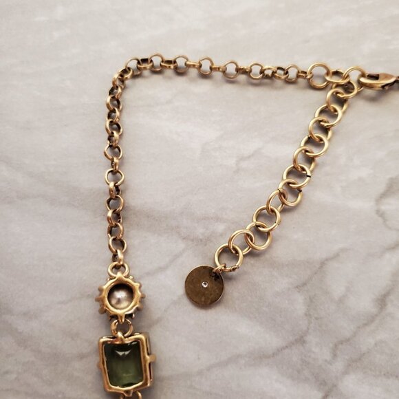 ✨ Stella and Dot Fleurette Rhinestone Crystal Bib Statement Necklace ✨ - Picture 10 of 16